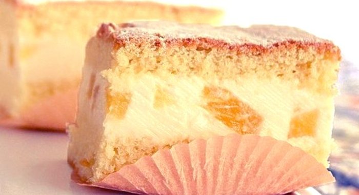 Торт с нежнейшим творожным кремом