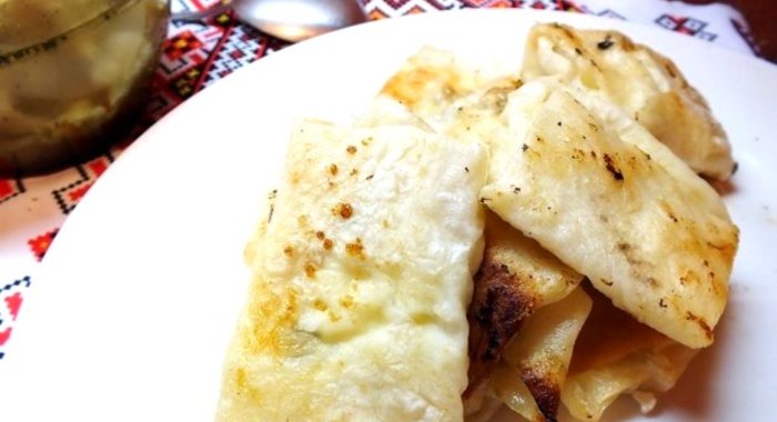 Конвертики с творогом из лаваша