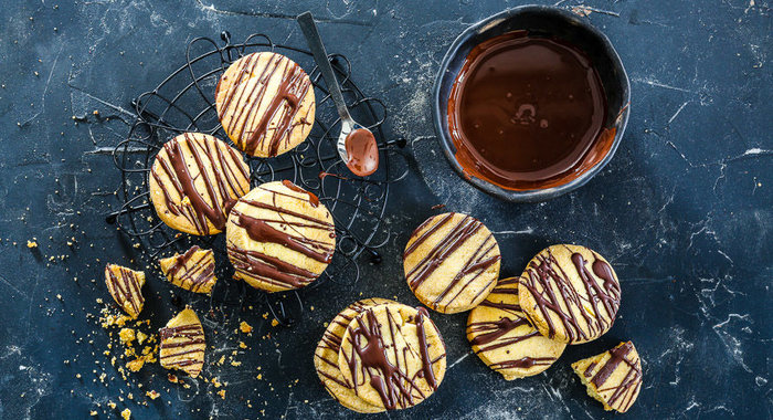 Рассыпчатое песочное печенье