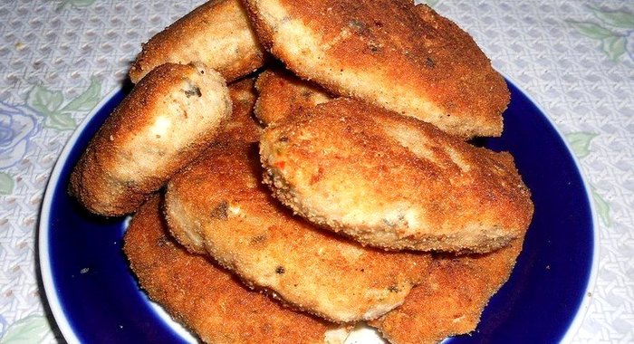 Котлеты из горбуши