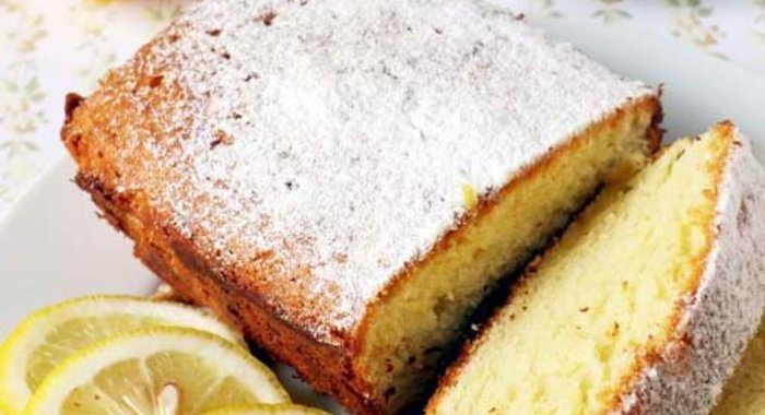 Лимонный кекс