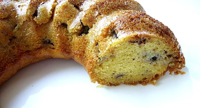 Кекс с бананом