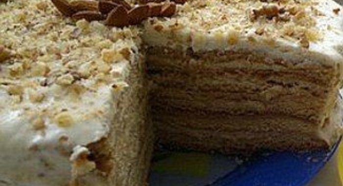 Торт Рыжик неклассический