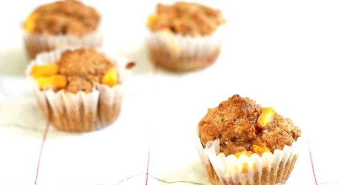 Персиковые маффины