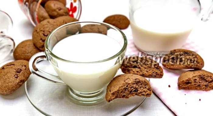 Гречневое печенье с шоколадом