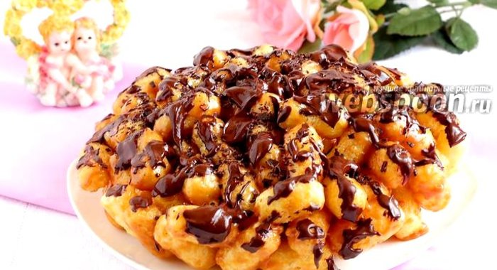 Торт из кукурузных палочек