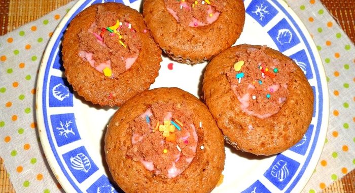 Шоколадно-овсяные кексы