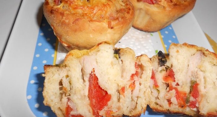 Мясные кексы