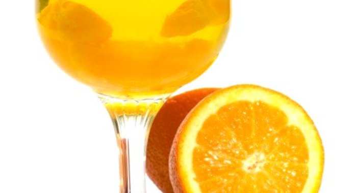 Желе из апельсинов