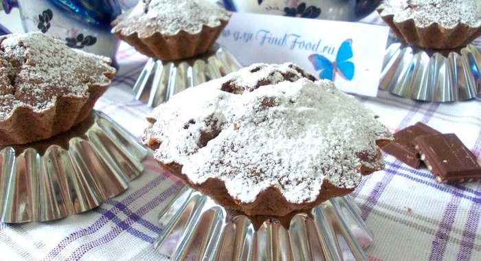 Кофейные кексы с арахисом