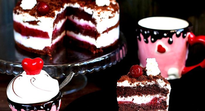 Вишневый торт