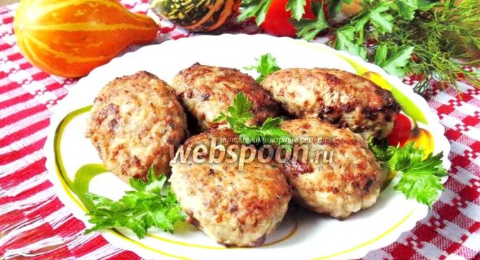 Котлеты с квашеной капустой