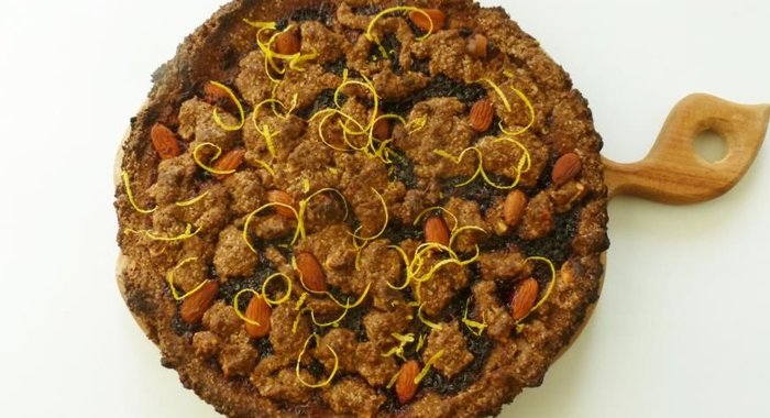 Линзеровский ореховый пирог