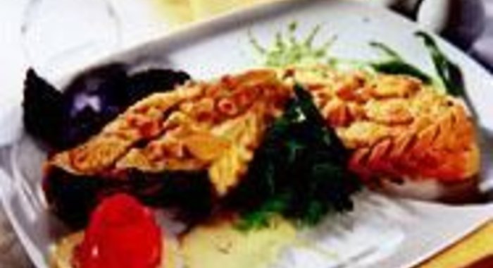 Рулет со шпинатом