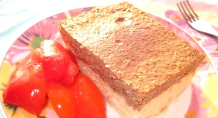 Картофельная запеканка с чесноком