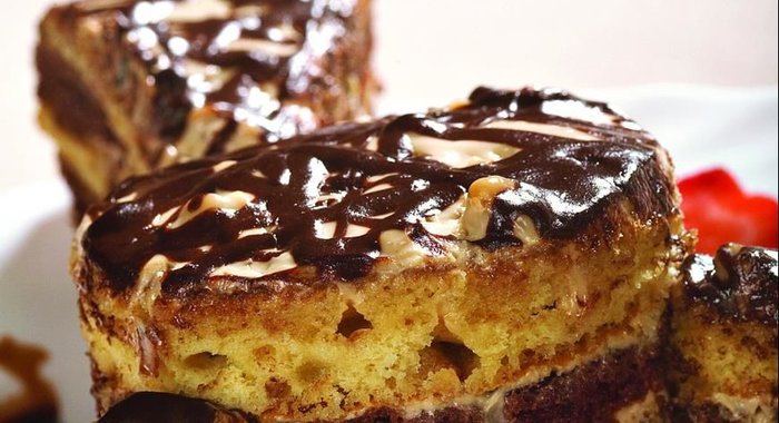 Грузинский медово-ореховый торт