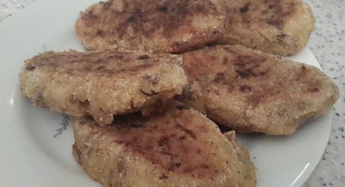 Постные картофельные котлеты с грибами