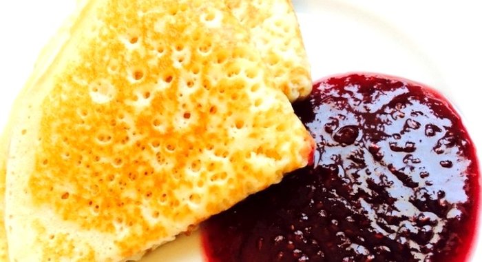 Блины дрожжевые на молоке