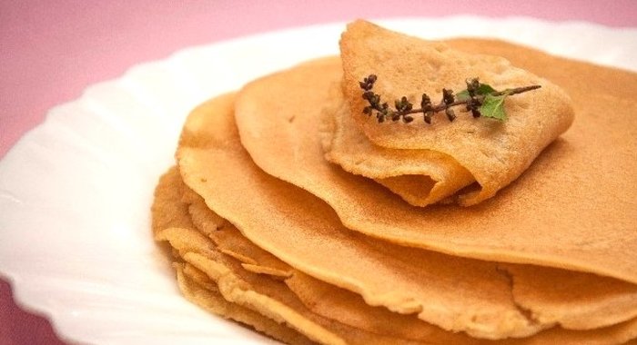 Блины на сухом молоке