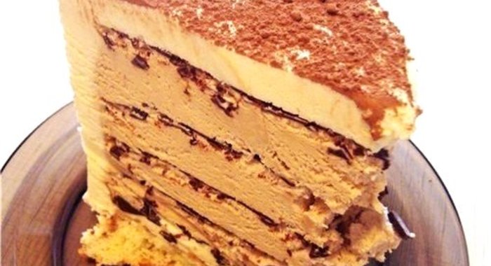 Кофейный торт с шоколадом