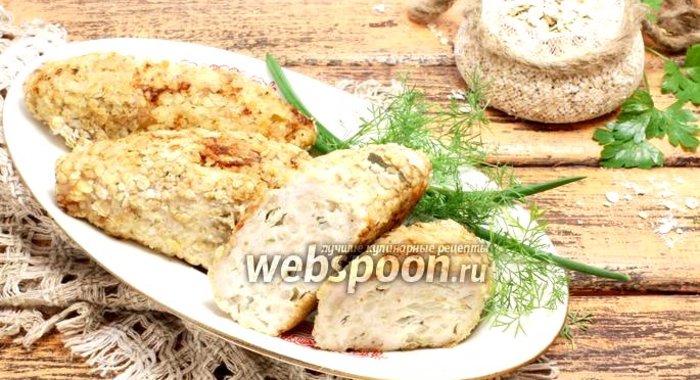 Куриные котлеты в духовке