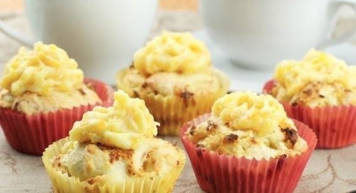 Кекс с курагой