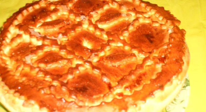 Пирог с рыбой и картошкой