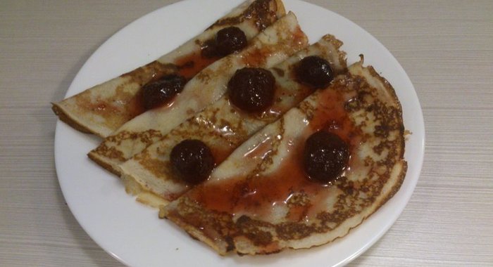 Блинчики по-летнему