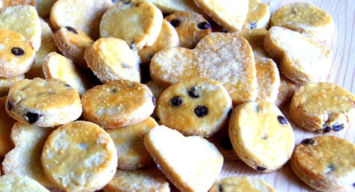 Ленивое печенье из детства с шоколадными каплями