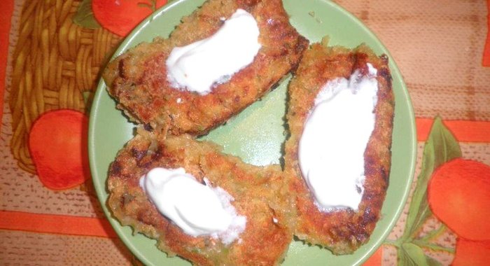 Картофельно- капустные котлеты