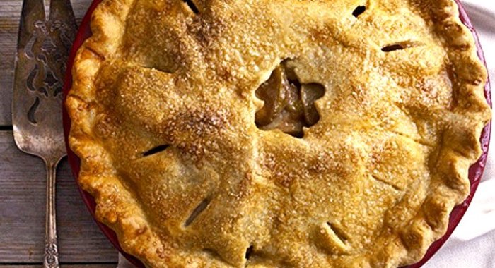 Традиционный американский яблочный пирог