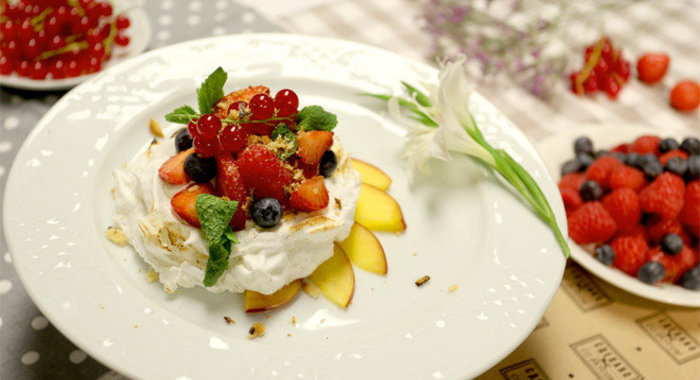 Мини-торты «Павлова»