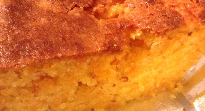 Морковный бисквит