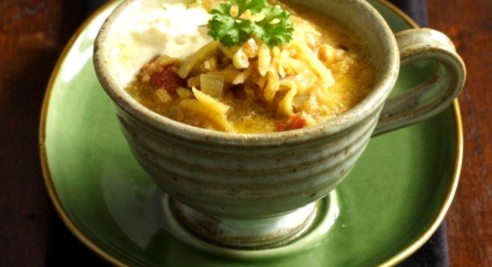 Бульон с рисом