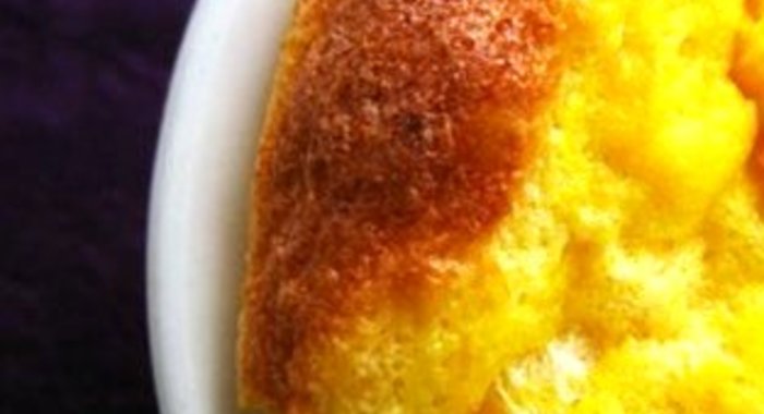 Пряная творожная запеканка с тыквой