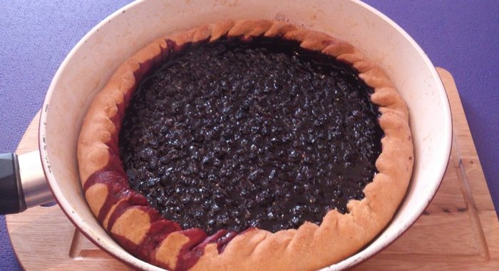 Черничный пирог
