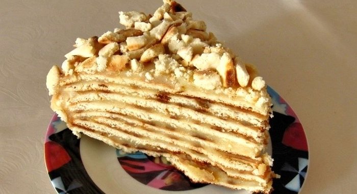 Быстрый торт Минутка на сковороде