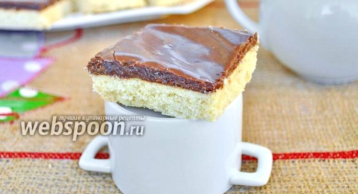 Домашнее печенье с шоколадной карамелью