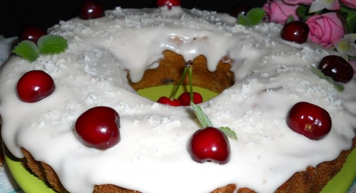 Кекс-кольцо Весеннее наслаждение