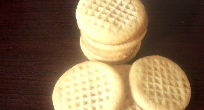 Песочное печенье к чаю