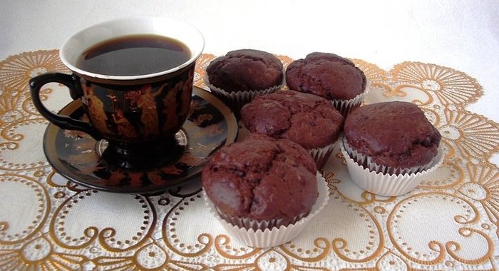 Брауни из фасоли