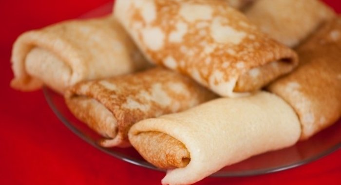 Блинчики с мясом