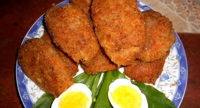 Капустные котлеты постные