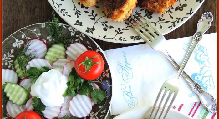 Котлеты рыбные в ореховой панировке