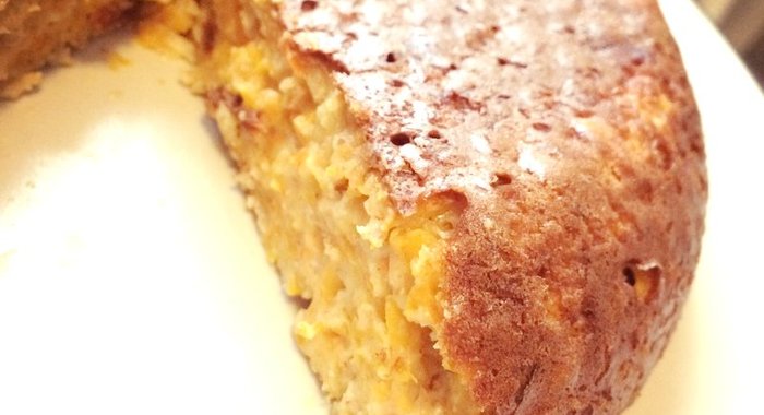 Тыквенно-овсяный пирог