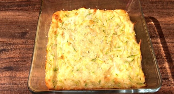 Запеканка из кабачков