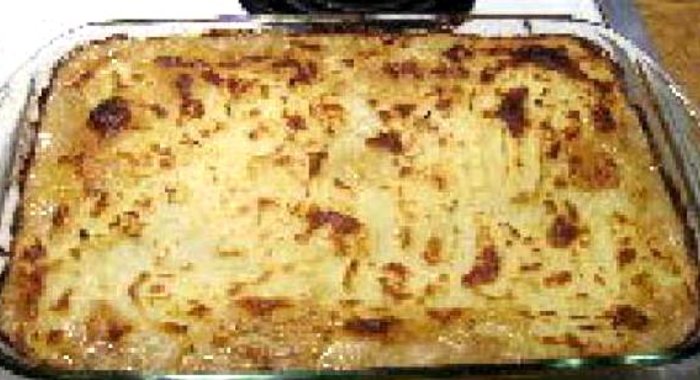 Картофельная запеканка с мясом