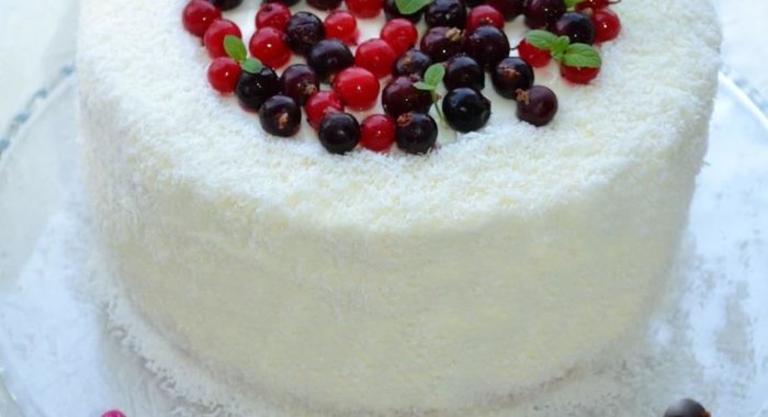 Бисквитно-муссовый торт Дыхание весны