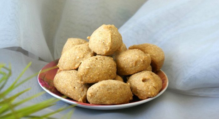 Постное фруктовое печенье