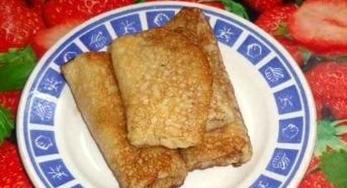 Блины с тыквой